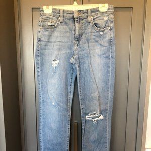 Joe's Jeans Distressed Boyfriend Slim Ankle size25